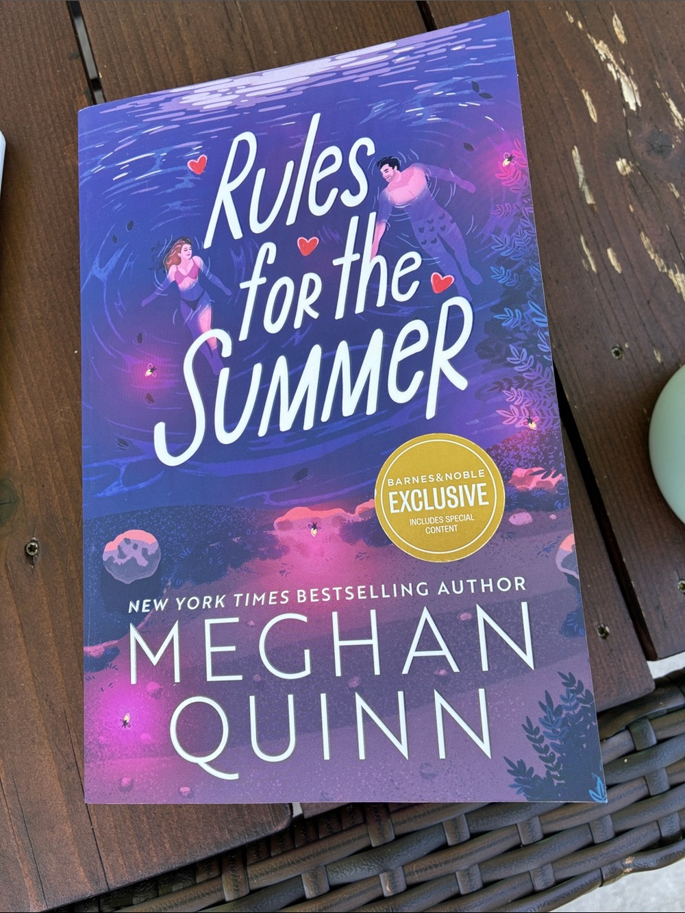 "Rules for the Summer” by Meghan Quinn Romance Novel